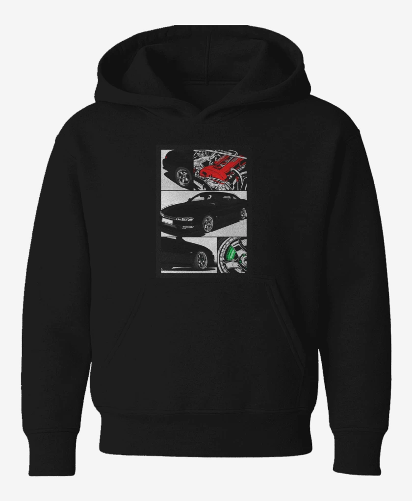 Poleron de niño Negro de Silvia S14