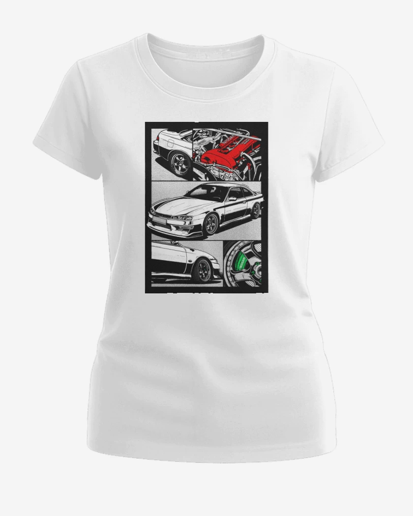 Polera de Mujer Blanco de Silvia S14