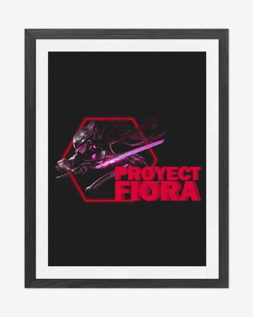 Cuadro decorativo Negro de Proyect Fiora