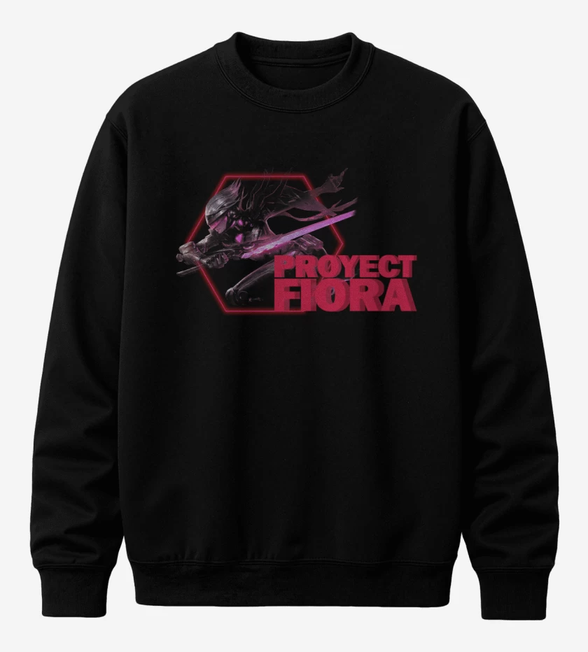Poleron polo Negro de Proyect Fiora