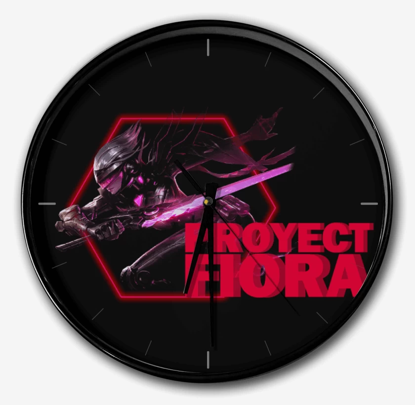 Reloj Negro de Proyect Fiora