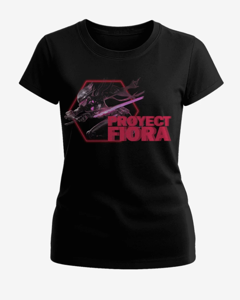 Polera de Mujer Negro de Proyect Fiora