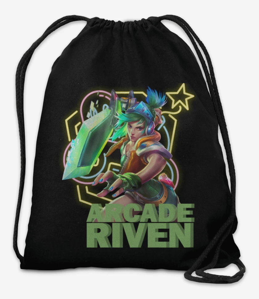 Mochila Negro de Arcade Riven
