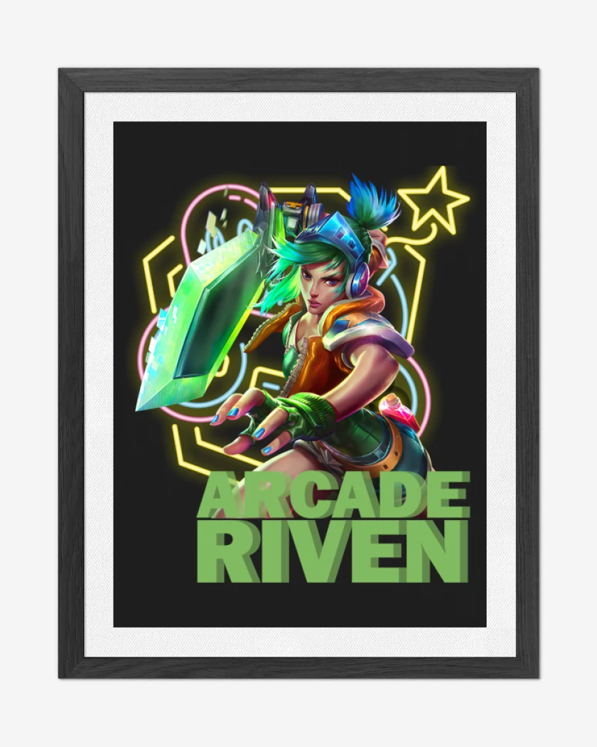 Cuadro decorativo Arcade Riven