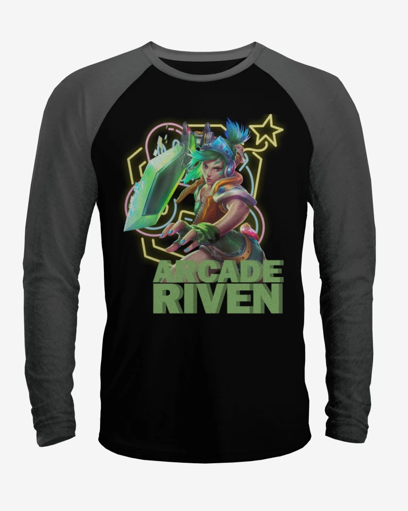 Polera Raglan Arcade Riven