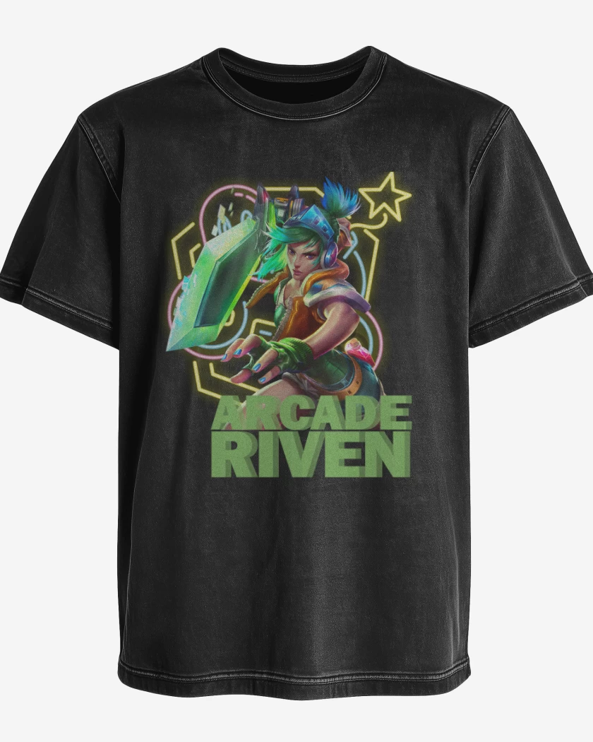 Polera desgastada Arcade Riven