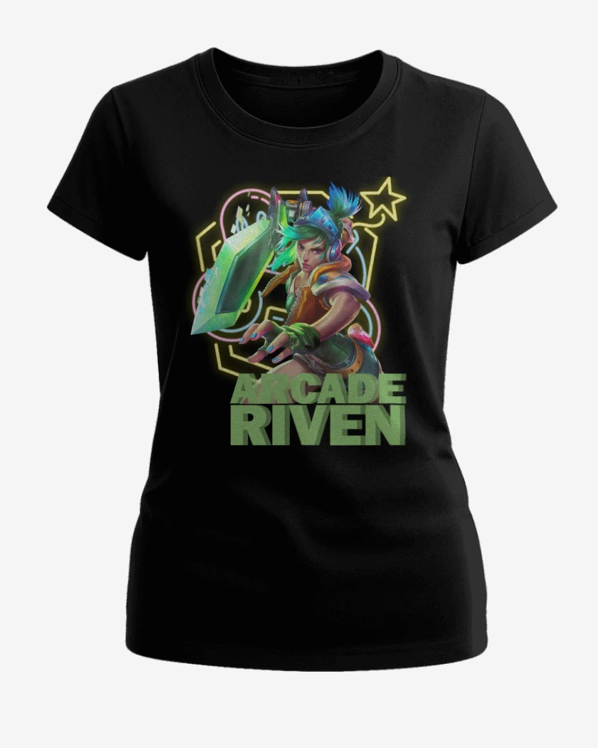 Polera de Mujer Negro de Arcade Riven