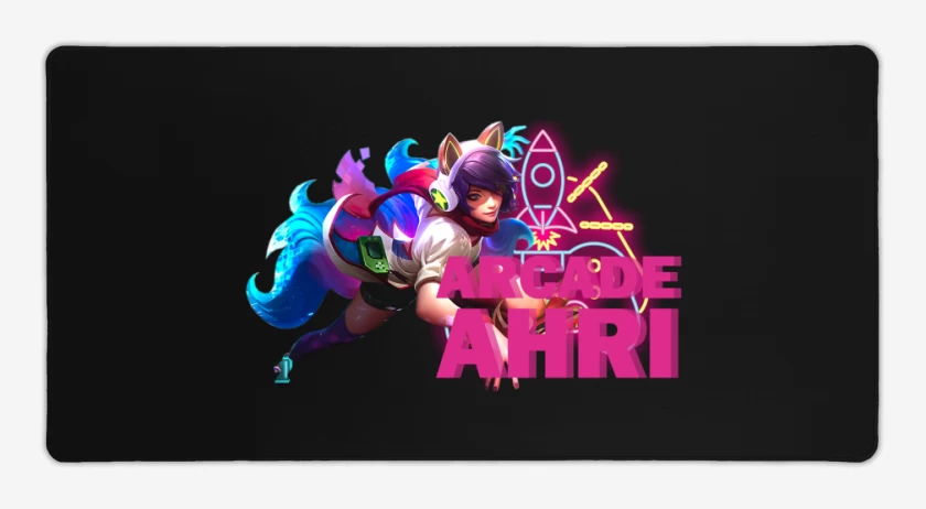 Mouse pad Gamer Arcade Ahri