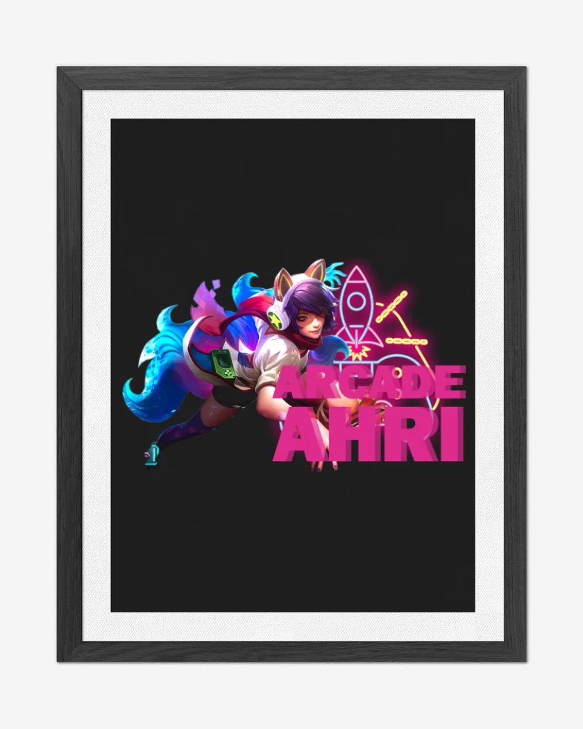 Cuadro decorativo Arcade Ahri