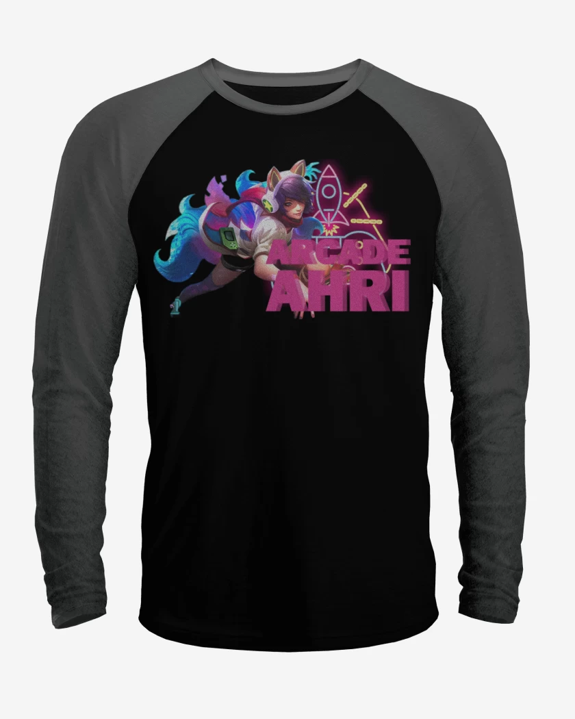 Polera Raglan Arcade Ahri