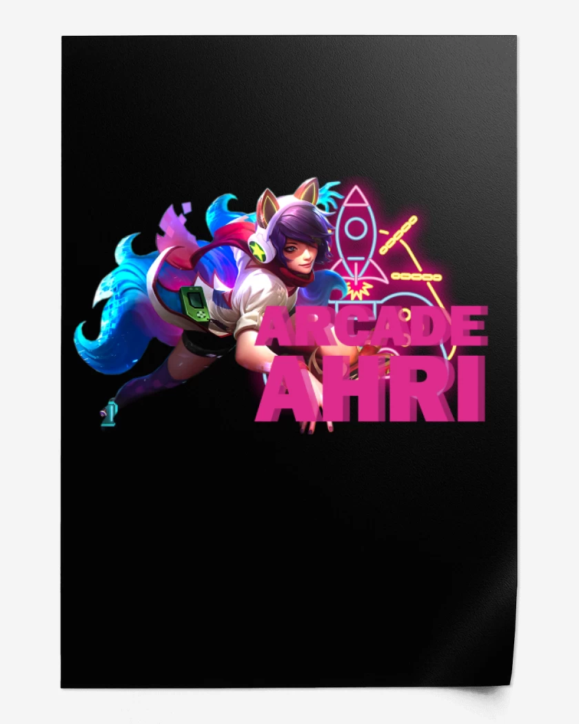 Print Arcade Ahri