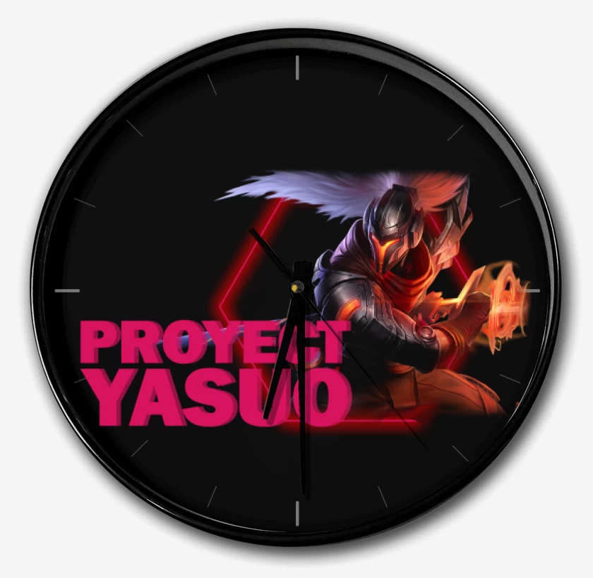 Reloj Negro de Proyect Yasuo 2