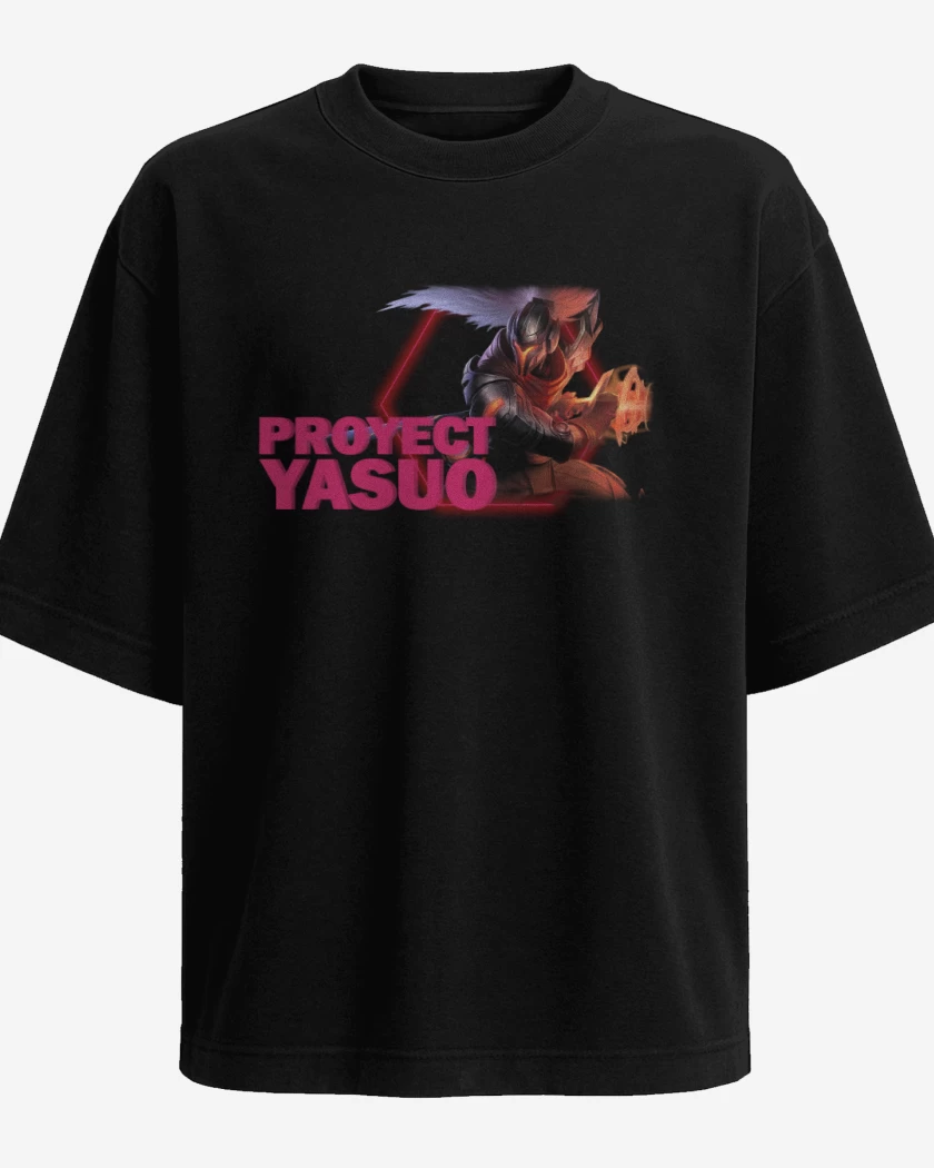 Polera Oversize Proyect Yasuo 2