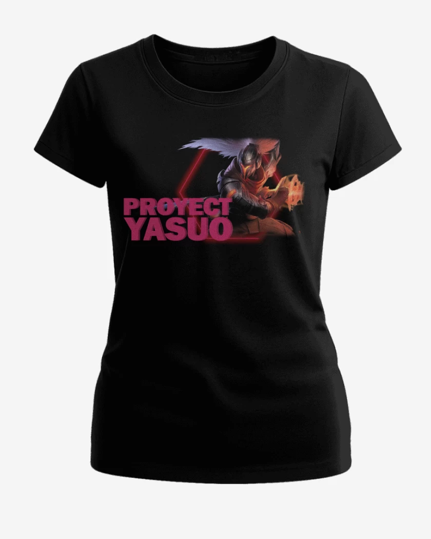 Polera de Mujer Negro de Proyect Yasuo 2