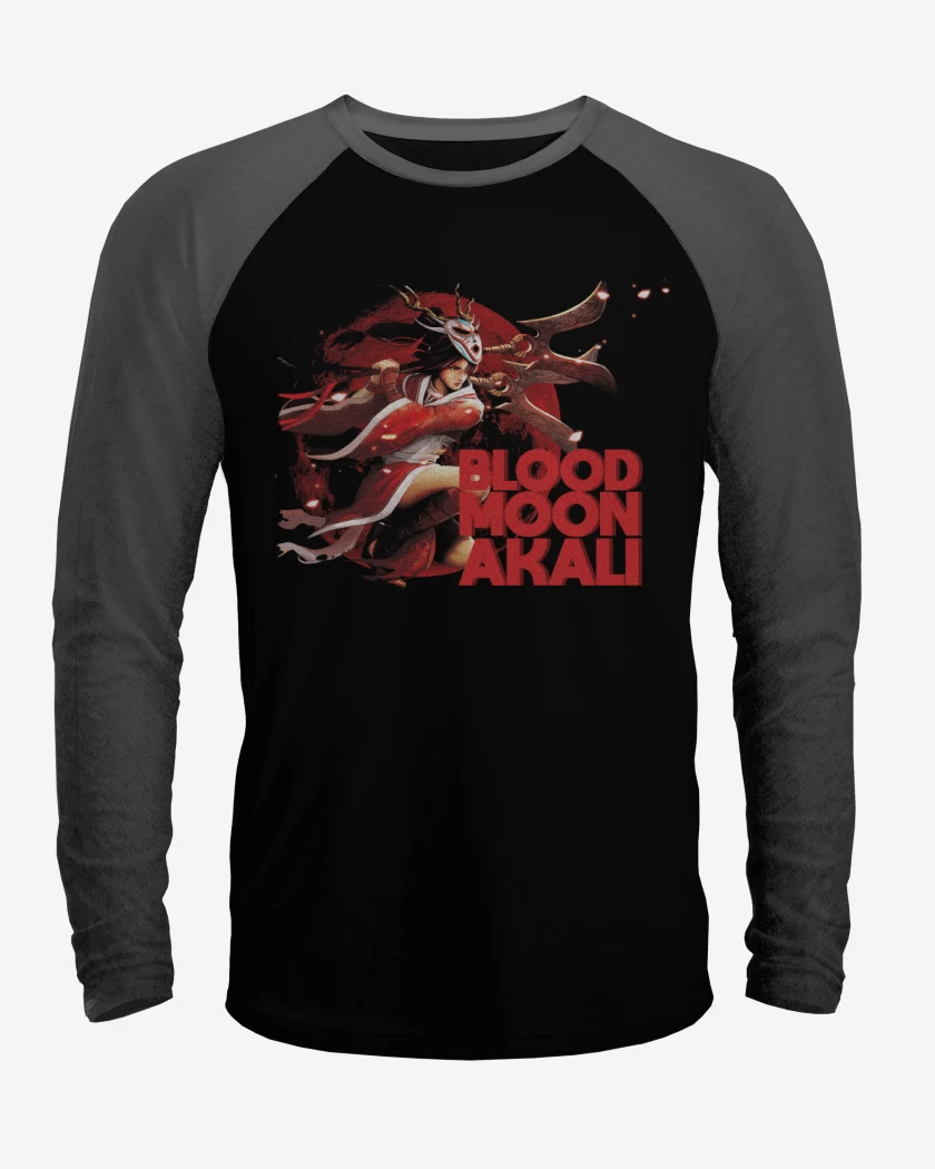 Polera Raglan Blood moon Akali
