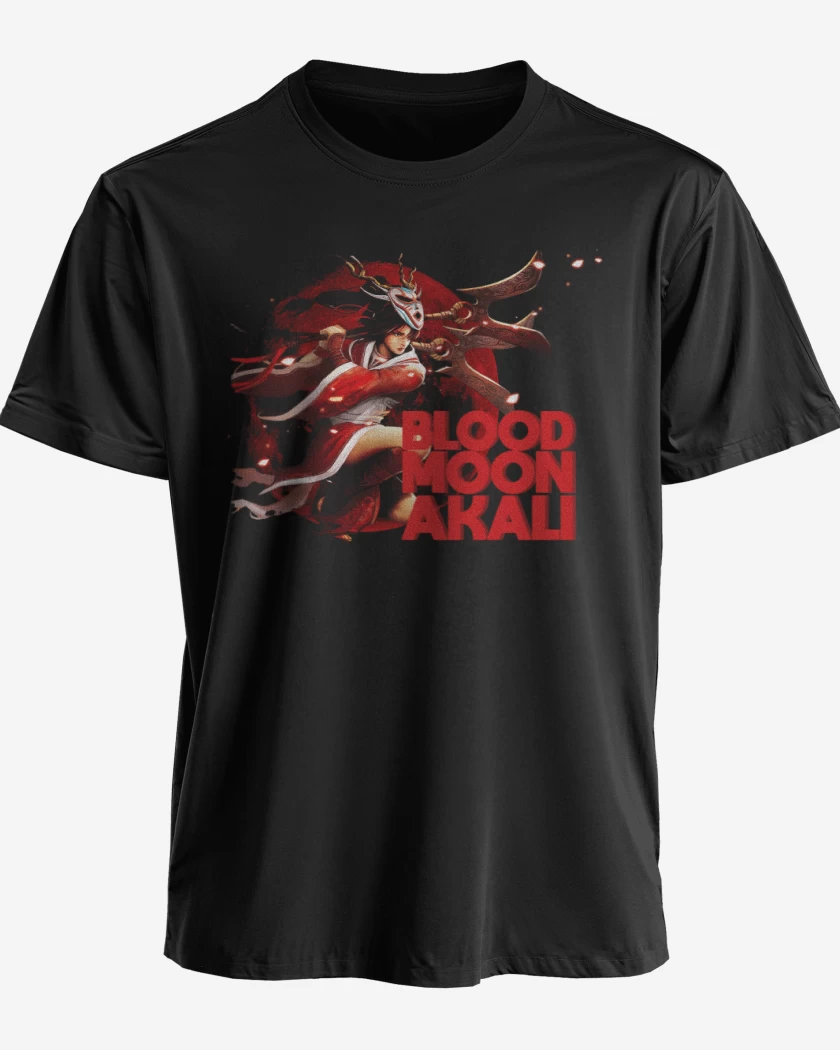 Polera premium Blood moon Akali