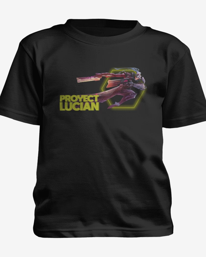 Polera de niño Negro de Proyect Lucian
