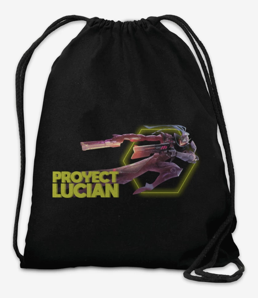 Mochila Negro de Proyect Lucian