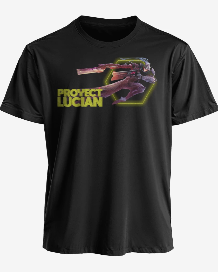 Polera premium Negro de Proyect Lucian