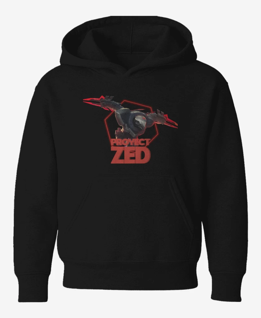 Poleron de niño Negro de Proyect Zed