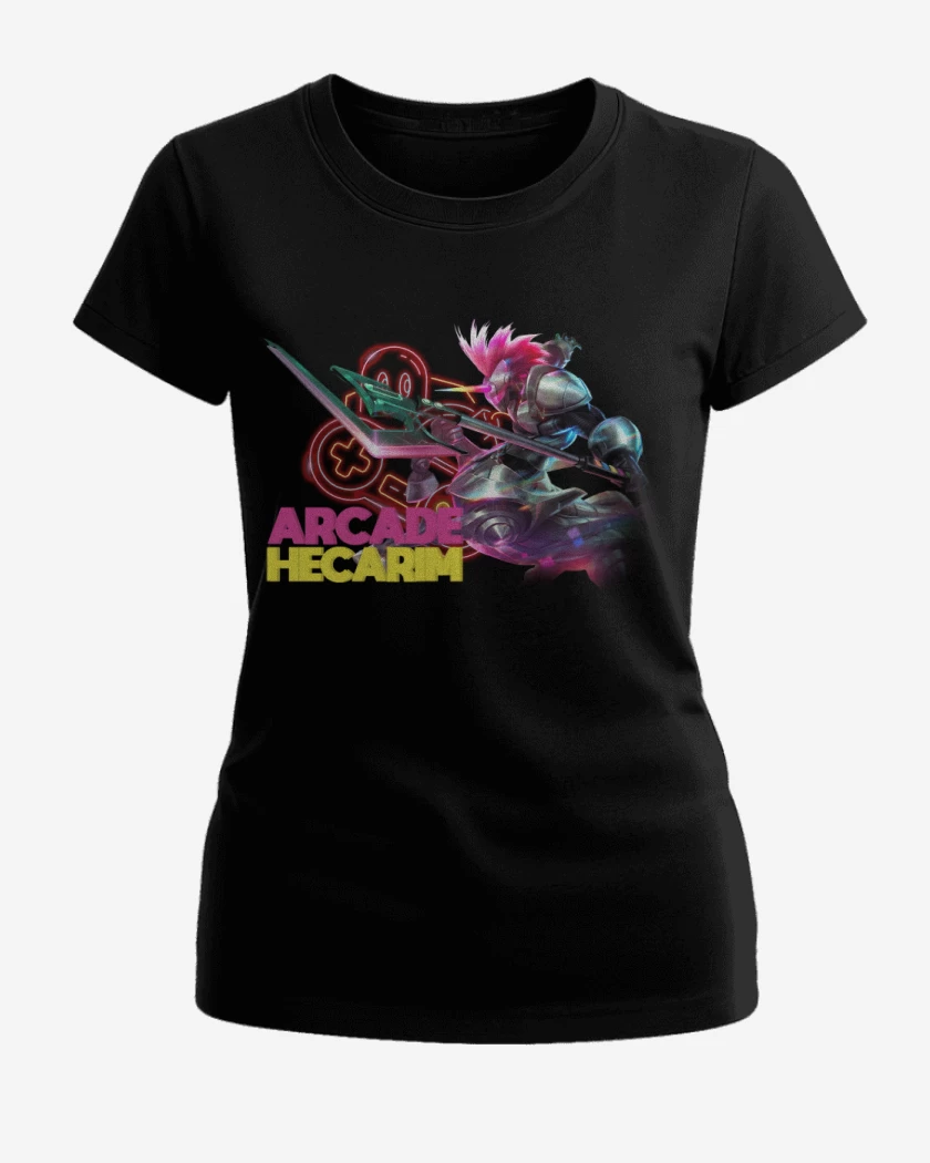 Polera de Mujer Negro de Arcade Hecarim
