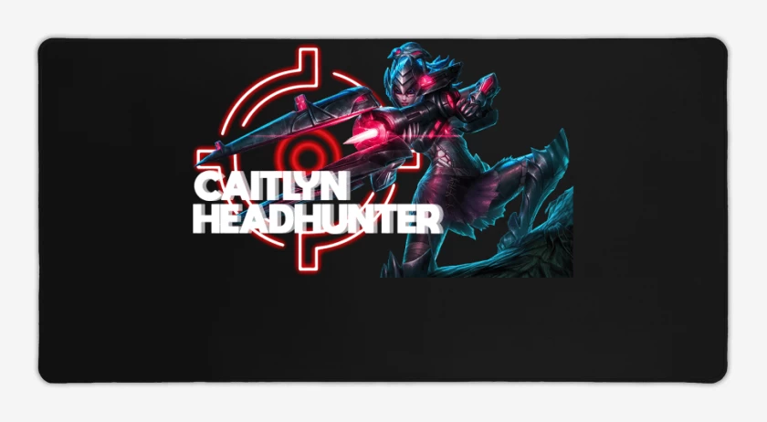 Mouse pad Gamer Caitlyn Headhunter