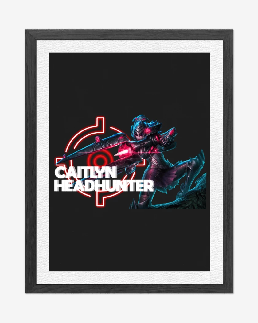 Cuadro decorativo Negro de Caitlyn Headhunter