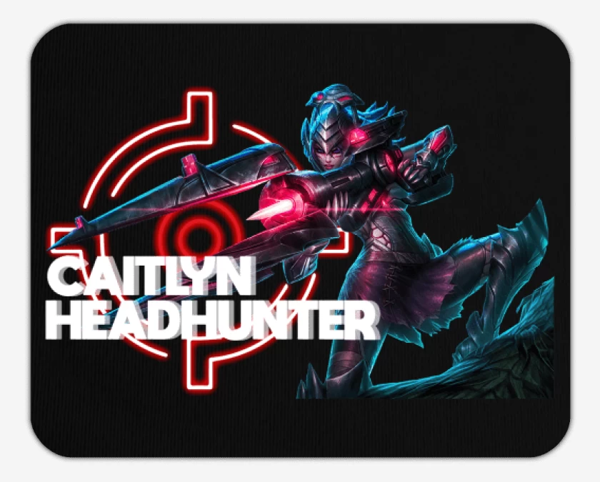 Mousepad Caitlyn Headhunter