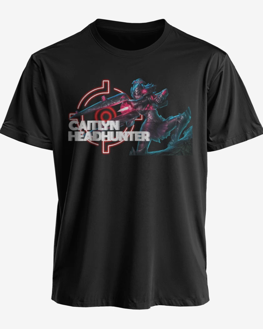 Polera premium Negro de Caitlyn Headhunter