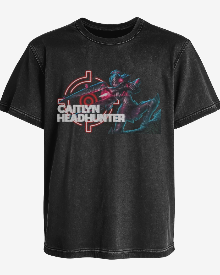 Polera desgastada Caitlyn Headhunter