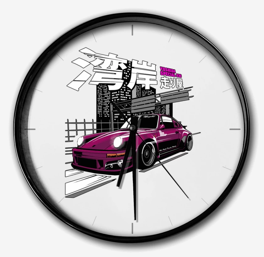 Reloj Blanco de Yoshida Porsche 930