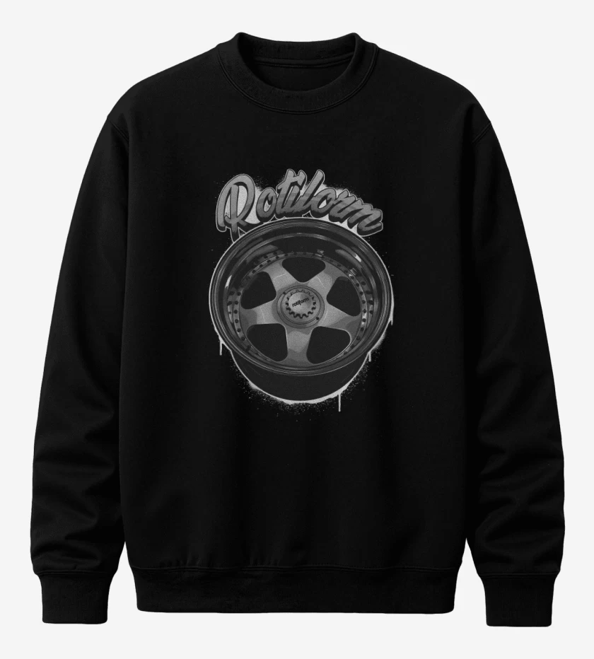 Poleron polo Negro de Rotiform