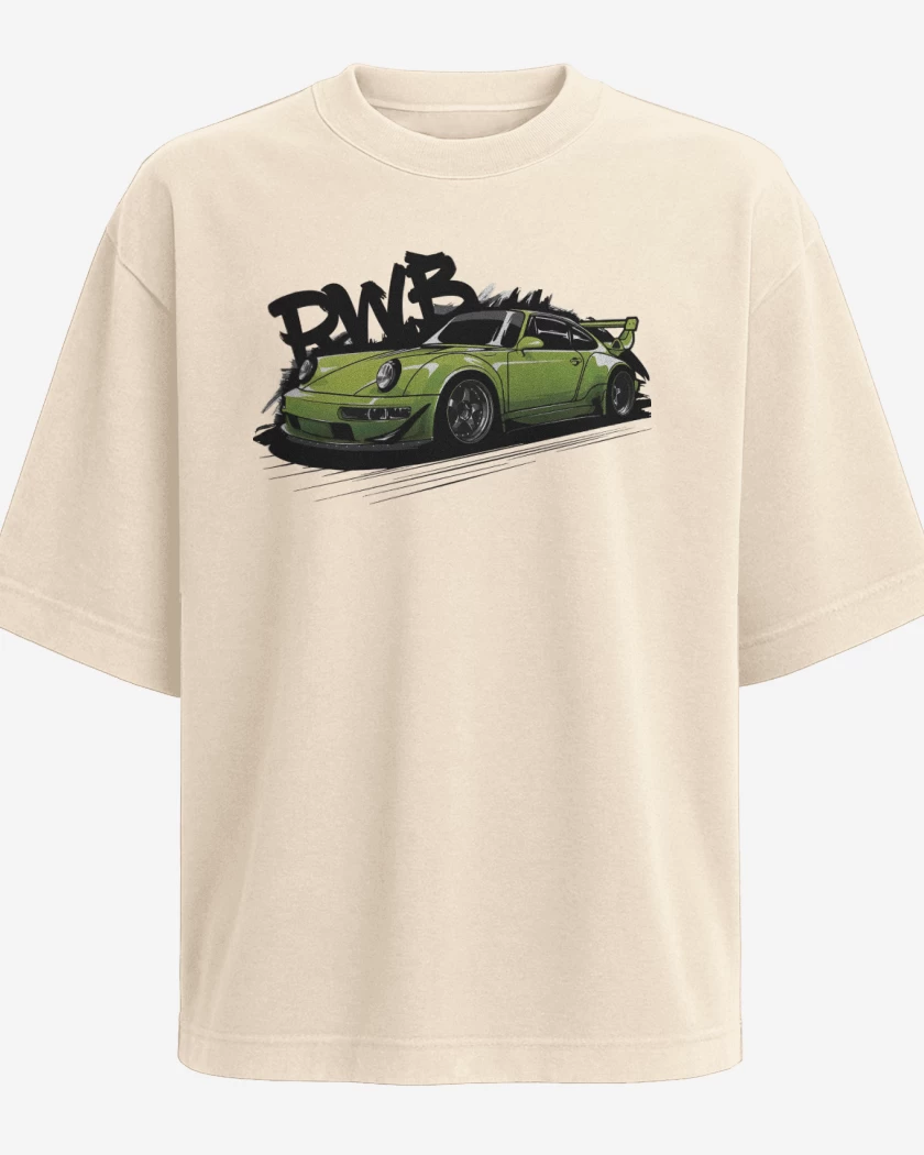Polera Oversize Porsche RWB