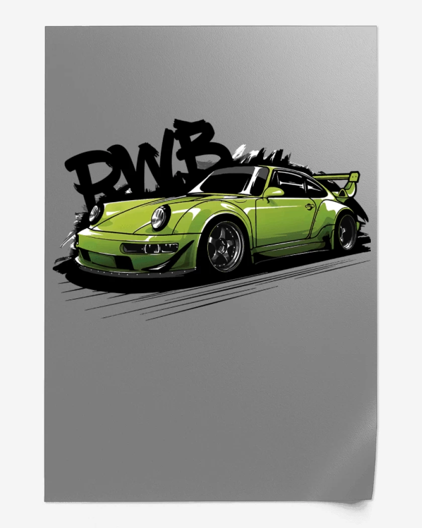 Print Porsche RWB