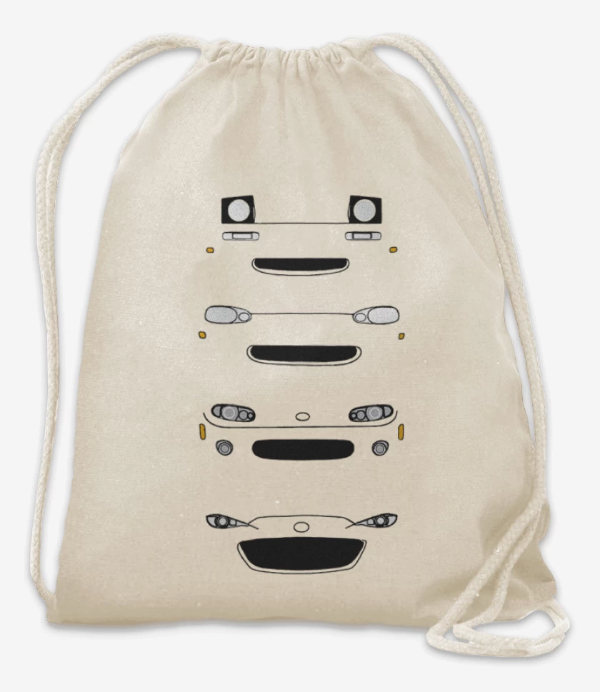 Mochila Blanco de Mazda Mx-5