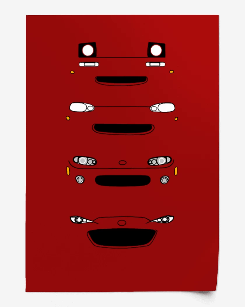 Print Mazda Mx-5