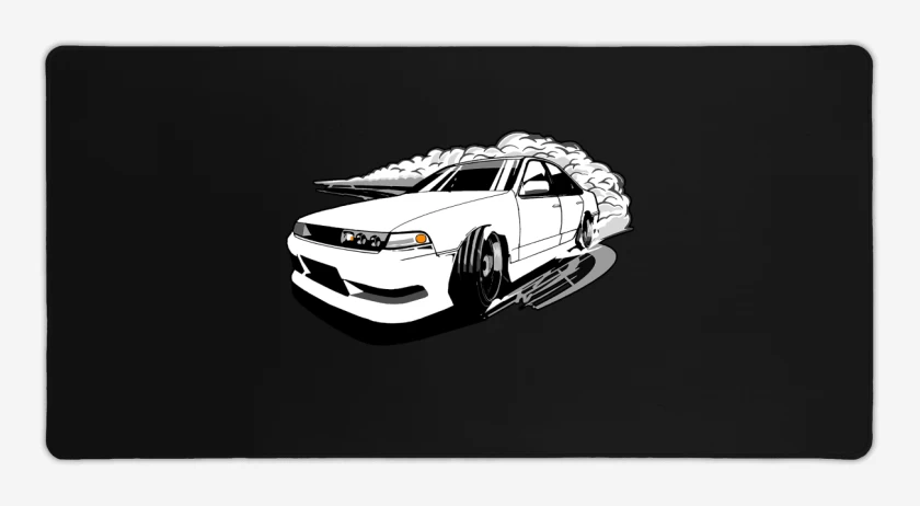 Mouse pad Gamer Negro de Nissan Cefiro A31