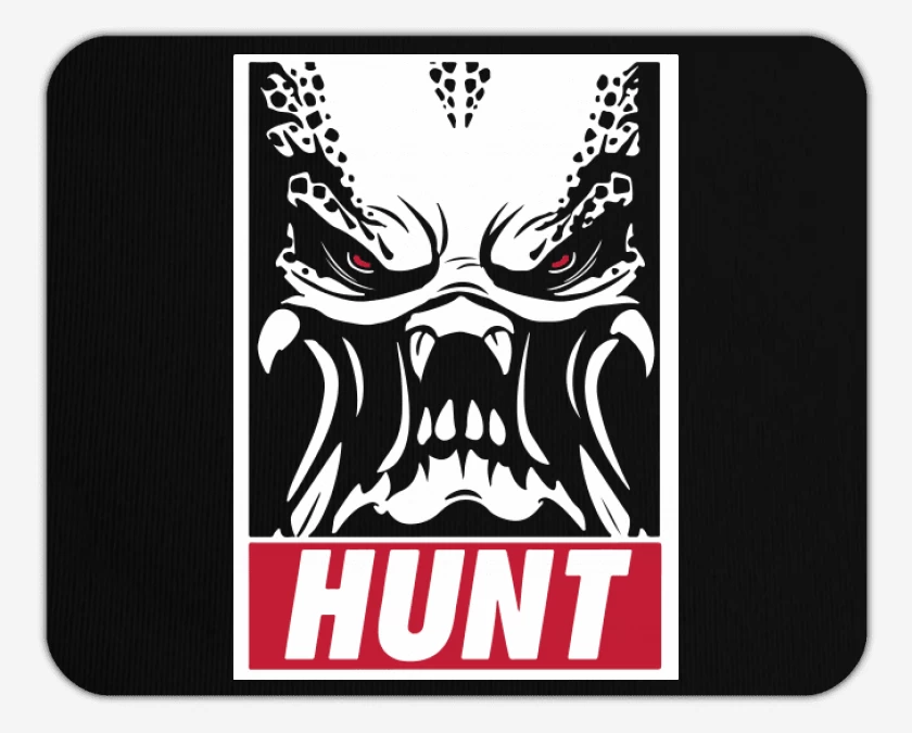 Mousepad Negro de Hunt