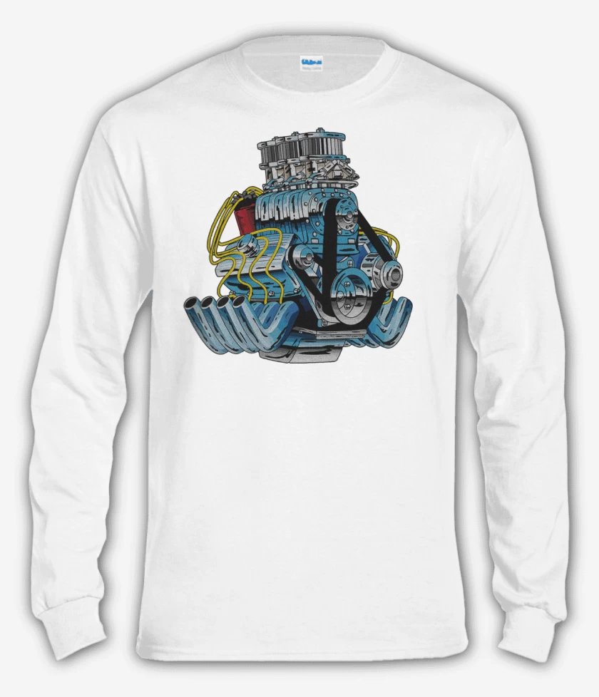 Polera manga larga V8