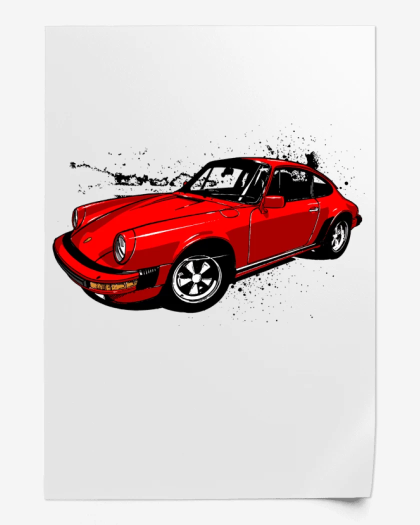 Print Porsche 911 2