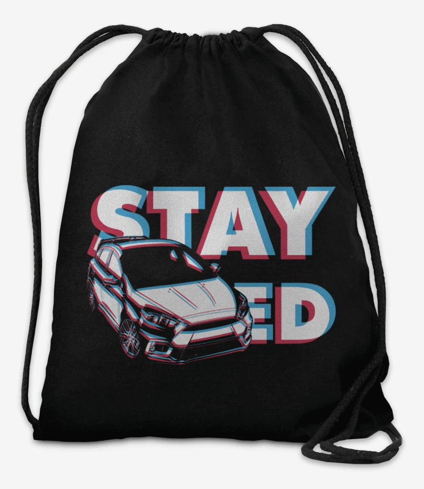 Mochila Negro de Stay Focused