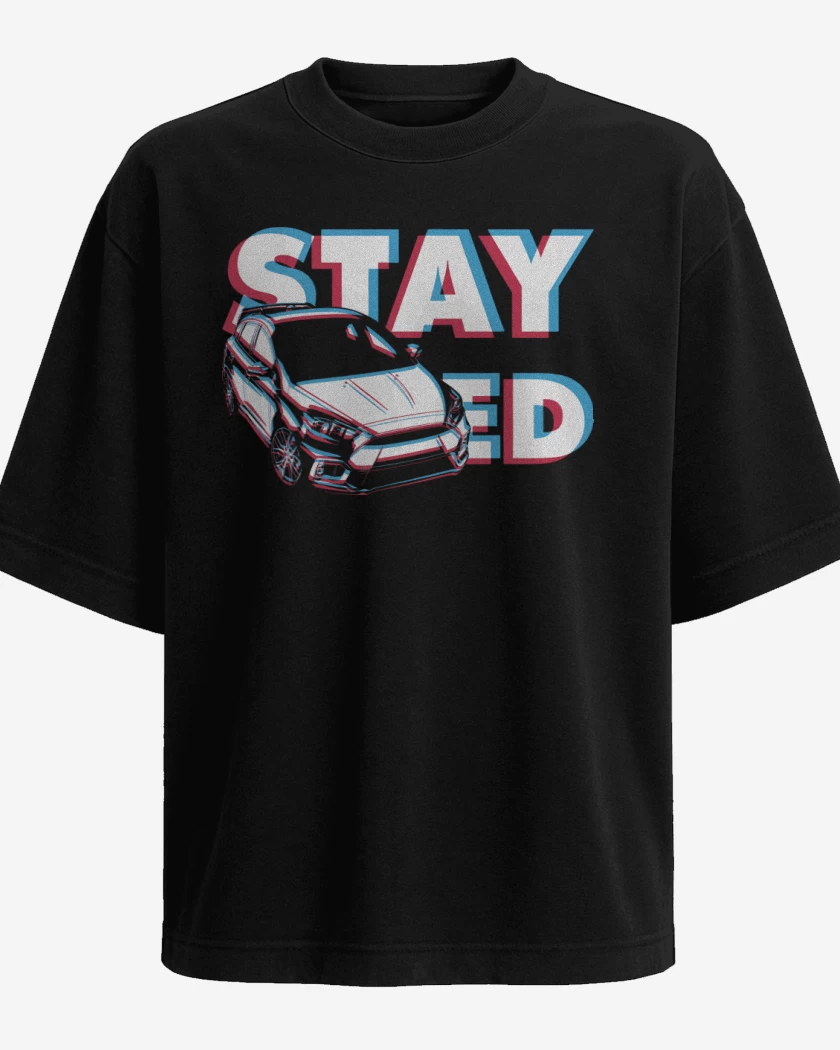 Polera Oversize Stay Focused