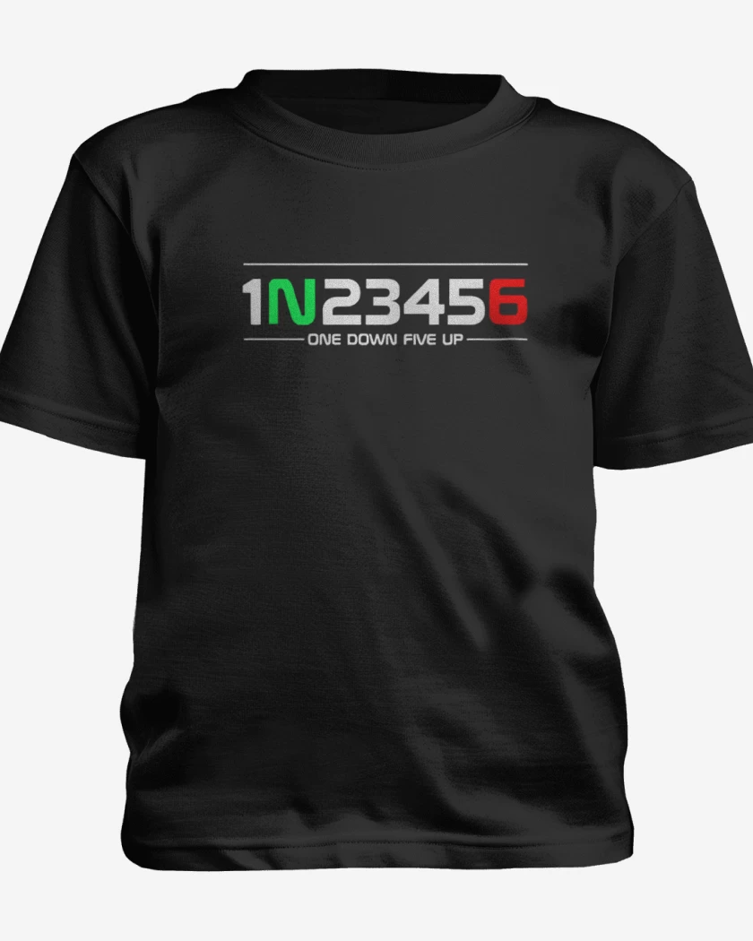 Polera de niño Negro de One down Five up