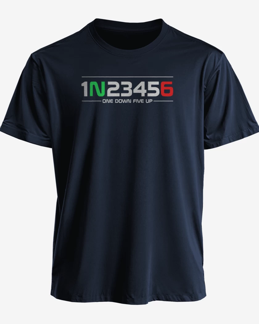 Polera One down Five up