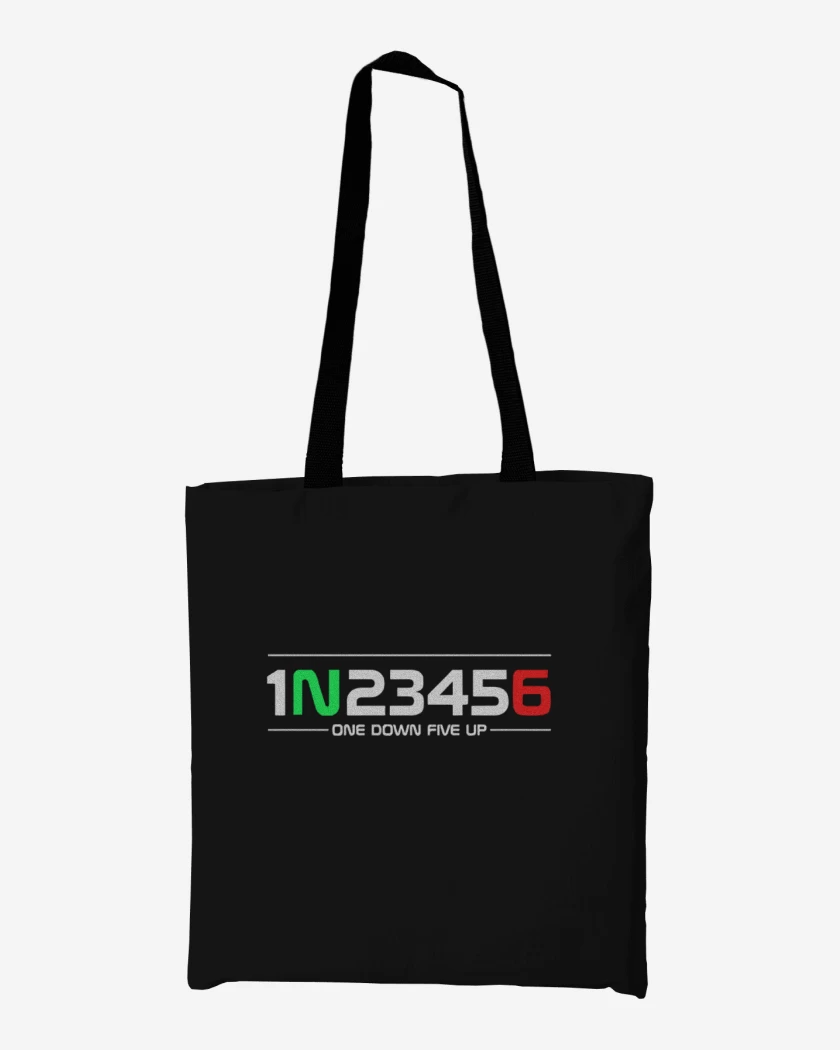 Totebag Negro de One down Five up