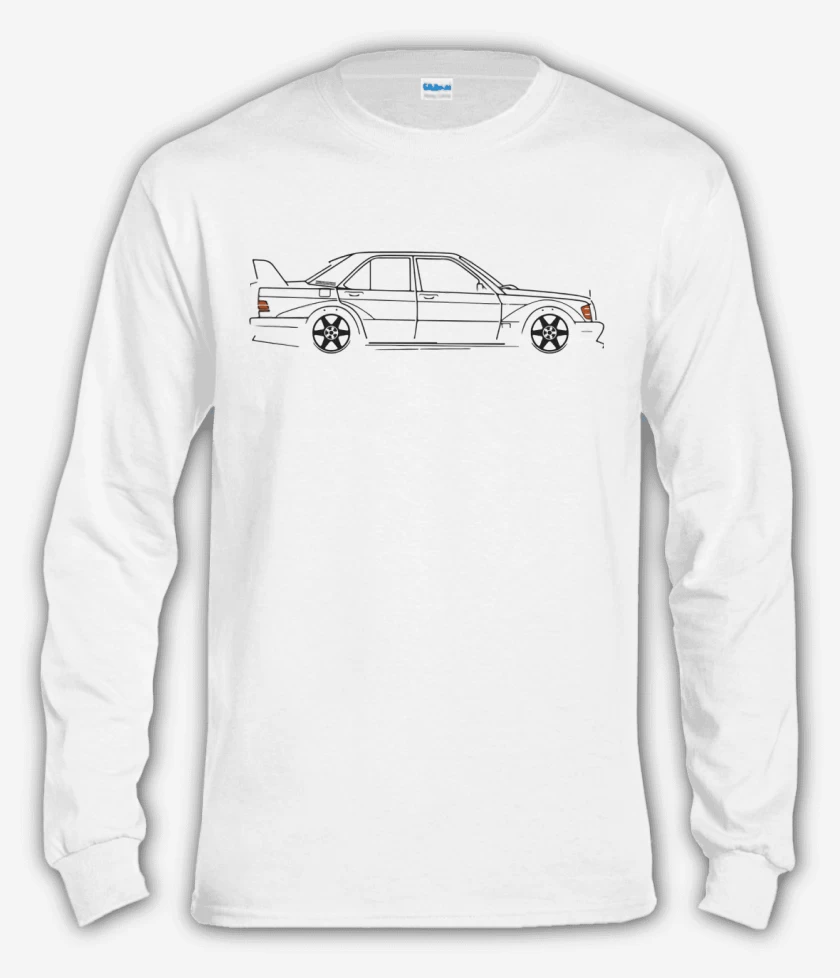 Polera manga larga Mercedes 190E