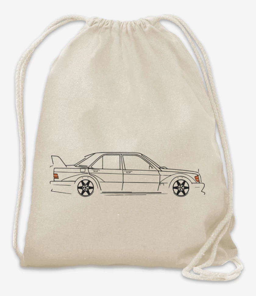 Mochila Blanco de Mercedes 190E