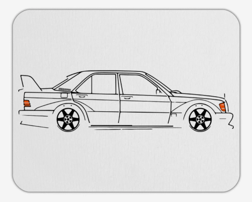 Mousepad Mercedes 190E
