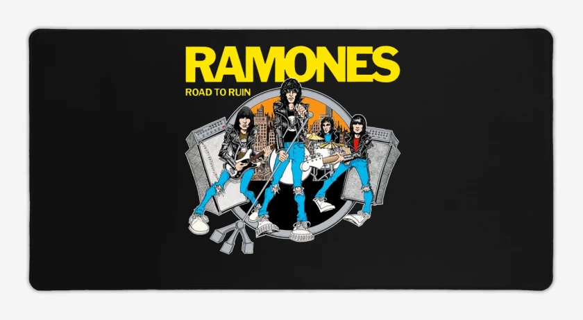 Mouse pad Gamer Ramones road to ruin