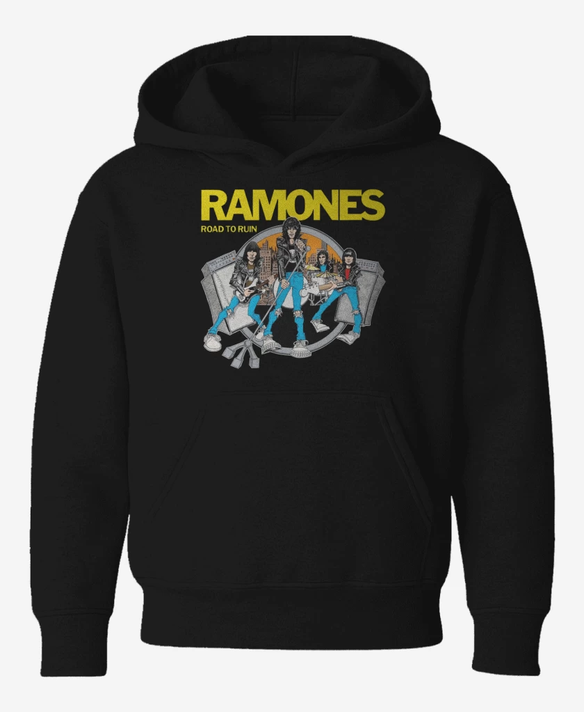 Poleron de niño Ramones road to ruin